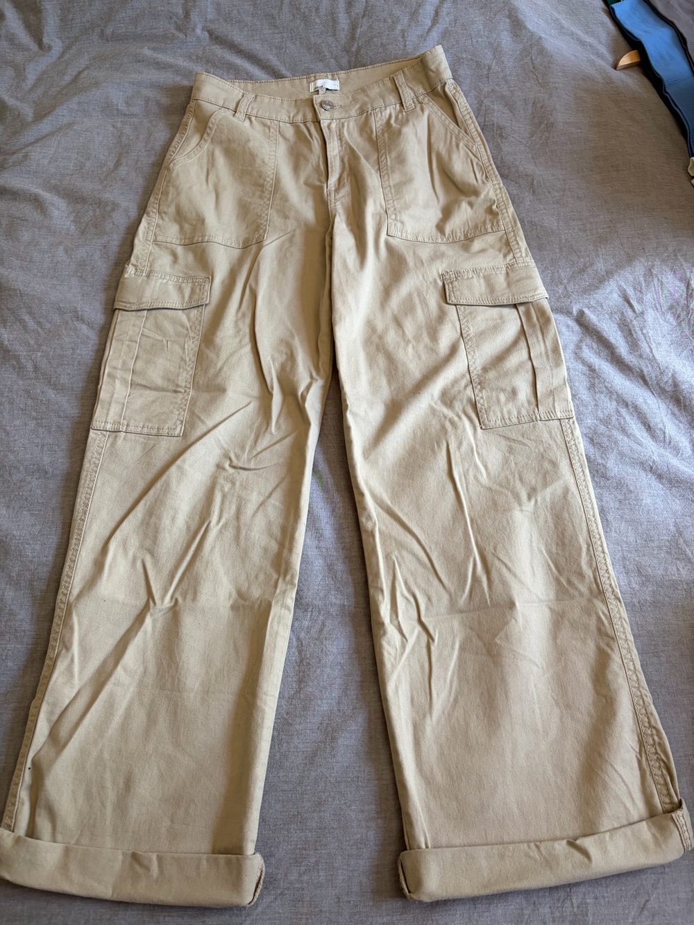 Men's Khaki Cargo Pants